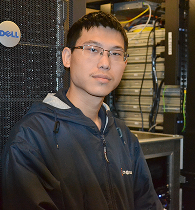 Computer Engineering senior Yan Zhan