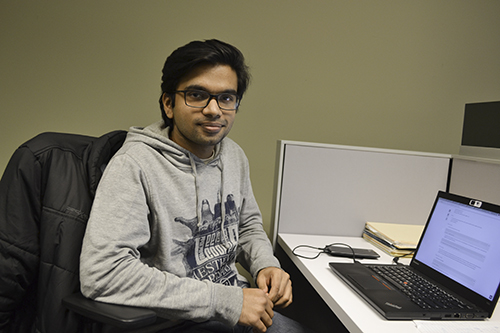 CIP intern, Pranav Baitule